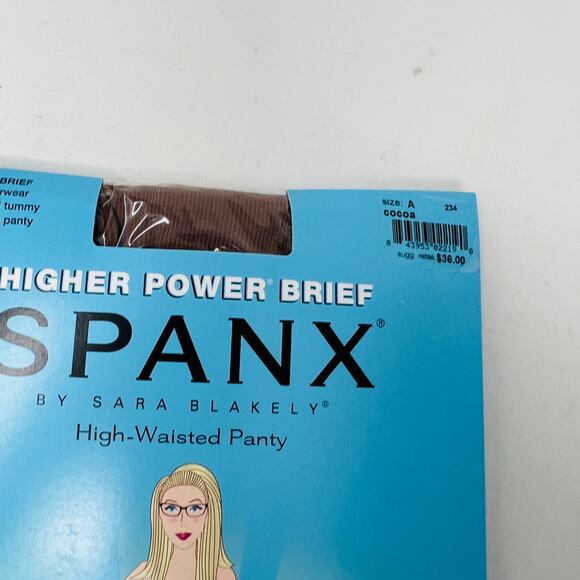 NEW! Spanx Higher Power Brief High Waisted Panty Cocoa - A - Picture 2 of 4
